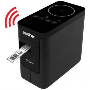 Brother PT-P750W - Compact Label Maker with Wireless Enabled Printing (Wireless & NFC ready) - OfficePlus