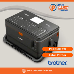Brother PT-E850TKW Industrial Twin-Engine Label and Tube Printer with QWERTY Keyboard – OfficePlus Wholesale / Bulk Price Office Supplies (Label Printer & Accessories)