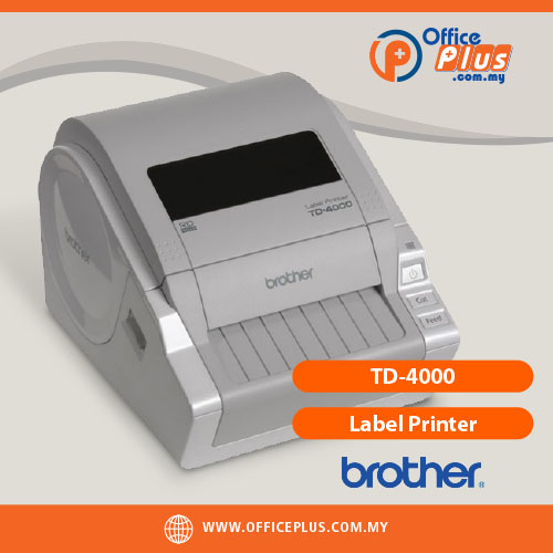 Brother_TD-4000_Label_Printer - OfficePlus Brother TD-4000 Desktop Direct Thermal Label Printer with Automatic Cutter – OfficePlus Wholesale / Bulk Price Office Supplies (Label Printer & Accessories)