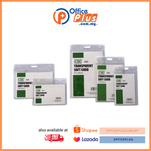 CBE Transparent Soft ID Card - OfficePlus