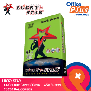 Lucky Star A4 Colour Paper 80gsm - 450 Sheets - OfficePlus