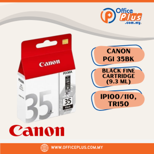 Canon PGI-35 Genuine Black Pigment Ink Cartridge 9.3ml – Original Ink for Canon PIXMA iP100 iP110 TR150 Printers - OfficePlus Wholesale / Bulk Price Office Supplies (Ink & Toner)