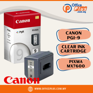 Canon PGI-9 Genuine Clear Ink Tank 191ml – Original Ink for Canon PIXMA iX7000 MX7600 Printers - OfficePlus Wholesale / Bulk Price Office Supplies (Ink & Toner)