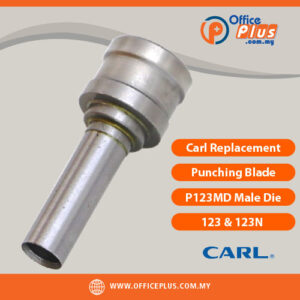 Carl Replacement Punching Blade P123MD Male Die replacement blade for Carl 123 and 123N heavy duty paper punch - OfficePlus Malaysia Online B2B Office Supplies (Punching Blade)