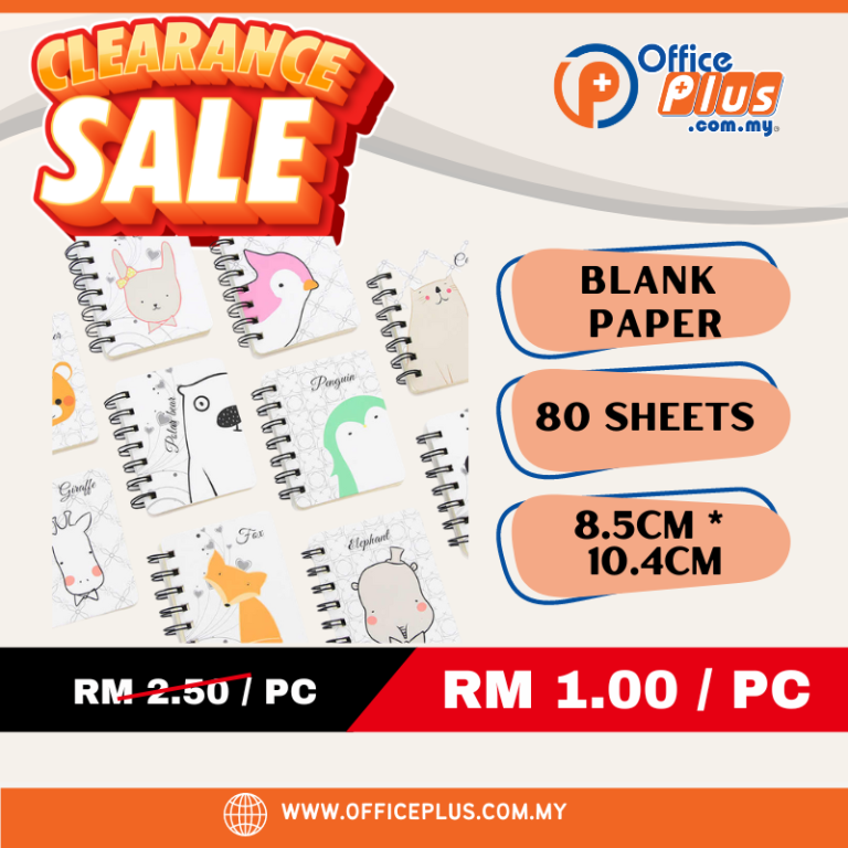 Cute Animal Notebook Mini Pocket Notepad - OfficePlus Malaysia ...
