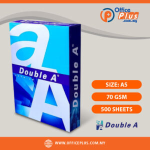 Double A A5 Copier Paper Everyday 70gsm (500 Sheets) Malaysia - OfficePlus Malaysia Online B2B Office Supplies (A5 Paper)