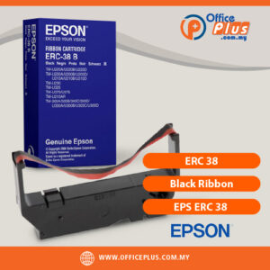 Epson ERC 38 Genuine Black Fabric Ribbon Cartridge for TM-U220 POS Printer - OfficePlus Wholesale / Bulk Price Office Supplies (Ink & Toner)
