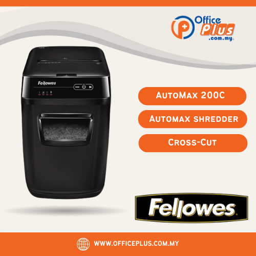 Fellowes AutoMax 200C Automatic Cross-Cut ShreddeR