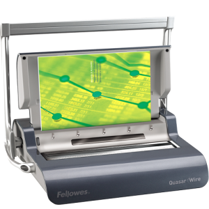 Fellowes Quasar Manual 500 Wire Binding Machine - OfficePlus