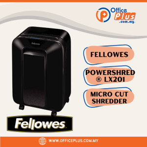 Fellowes LX201 Micro-Cut Shredder - OfficePlus