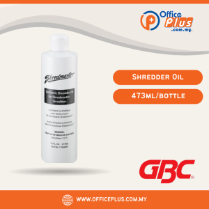GBC Shredder Oil