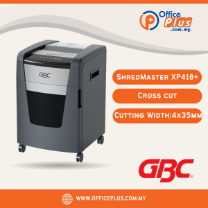 GBC Cross Cut Shredder ShredMaster XP418+