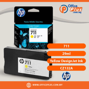 HP 711 29ml Yellow DesignJet Ink Cartridge CZ132A - OfficePlus Wholesale / Bulk Price Office Supplies (Ink & Toner)