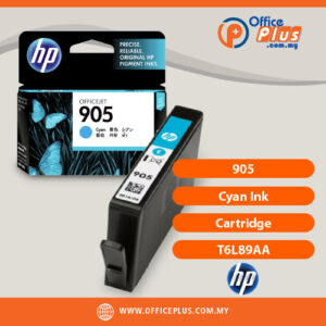 HP 905 Cyan Original Ink Cartridge T6L89AA - OfficePlus Wholesale / Bulk Price Office Supplies (Ink & Toner)
