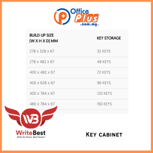 Anodised Aluminium Key Cabinet - OfficePlus