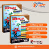 Lucky Star A4 Fancy Card BF C230-14 Dark Brown 230gsm premium cardstock paper with 100 sheets for report covers, document binding, proposals and presentations - OfficePlus Malaysia Online B2B Office Supplies (Fancy Card)