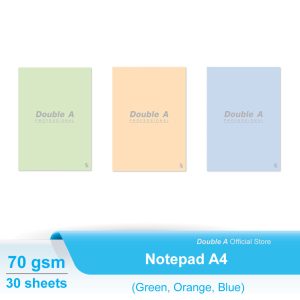 Double A Notepad A4 (70gsm/30 Sheets) - OfficePlus