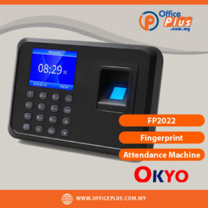 OKYO FP2022 Fingerprint Attendance Machine for office employee time attendance system in Malaysia - OfficePlus Malaysia Online B2B Office Supplies (Access Control Systems)