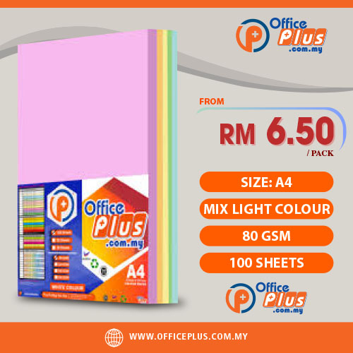 OP_Mix_Light_Colour_A4_Paper_80gsm_100_Sheets-OfficePlus-500x500pxl-28-12-2023 OP Mix Light Colour A4 Paper 80gsm 100 Sheets - OfficePlus Malaysia Online B2B Office Supplies