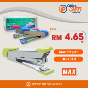 Max Stapler HD-10TD – Compact Office Stapler No.10 for Corporate Use in Malaysia