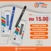 PARKER QUINK Flow Ballpoint Pen GEL Ink Refill Medium - OfficePlus Malaysia Online b2b office supplies