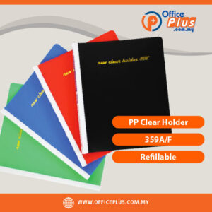 PP Clear Holder 359A/F (Refillable) - OfficePlus Malaysia Online B2B Office Supplies (File)