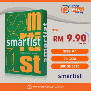 Smartist A4 Copier Paper 70gsm 500 sheets pack for office printing and document use in Malaysia - OfficePlus Malaysia Online B2B Office Supplies (A4 Paper)