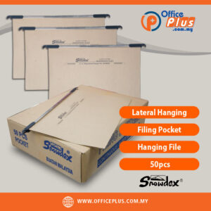 Snowdex Filing Pocket Lateral Hanging File - 50 Pieces - OfficePlus Malaysia Online B2B Office Supplies (Filing)