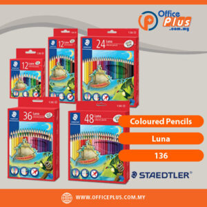 Staedtler Coloured Pencils Luna 136 hexagonal fade resistant - OfficePlus Wholesale / Bulk Price Office Supplies (Color Pencil)