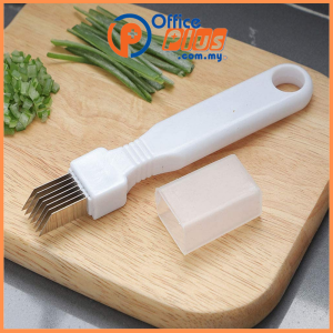 Stainless Steel Scallion Onion Vegetable Shredder - OfficePlus