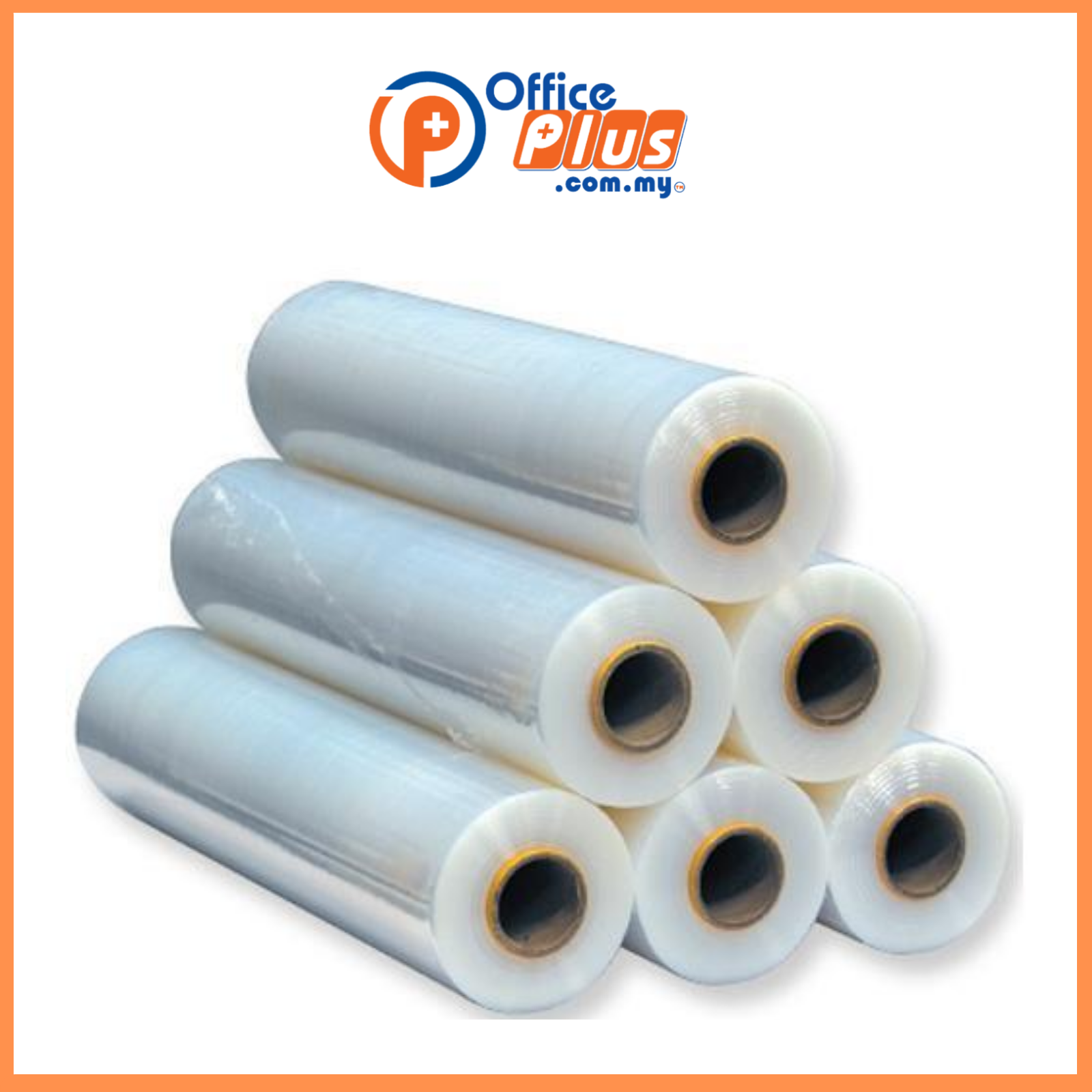 StretchFilmHandRoll500mmx2.0kg GI Stretch Film Hand Roll 500mm x 2.0kg - OfficePlus