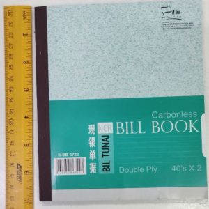 UNI Bill Book 6" x 7" NCR 2 PLY (S-BB 6722) - OfficePlus