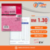 UNI Bill Book 3 PLY NCR 3.5" x 5" SB-3523 - OfficePlus