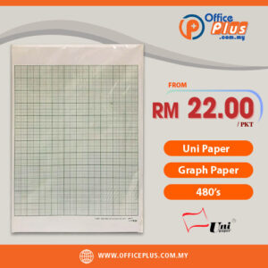 Uni Paper Graph Paper 480’s Malaysia - OfficePlus