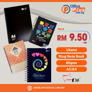 Buy Unipaper ring note book online Malaysia - OfficePlus