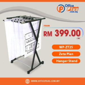 WP-ZT25 Zeta Plan Hanger Stand for office blueprint storage in Malaysia - OfficePlus