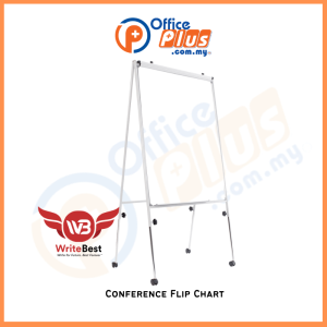 WriteBest Conference Flip Chart 3' x 4' (FC34R) - OfficePlus