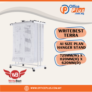 WriteBest Plan Hangers Stand Terra PHS199- Top Loading - A1 Size - OfficePlus