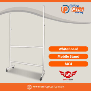 WriteBest Whiteboard Mobile Stand MC4 portable adjustable whiteboard easel - OfficePlus Wholesale / Bulk Price Office Supplies (Whiteboard Boards / Notice Board / Flip Chart)