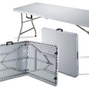 5ft Multifunctional 2-Way Portable Foldable Folding Table - OfficePlus