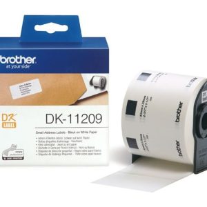 Brother DK11209 Small Address Label 29mm x 62mm - OfficePlus