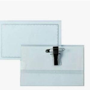 name badge with clip 50pc/box