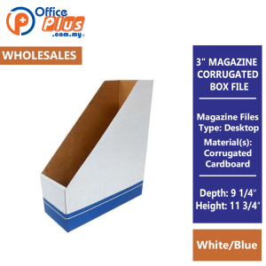 3" MAGAZINE CORRUGATED BOX FILE - OfficePlus