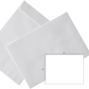 Butterfly White Envelope- 10″ x 13″ – 250’s/Box - OfficePlus