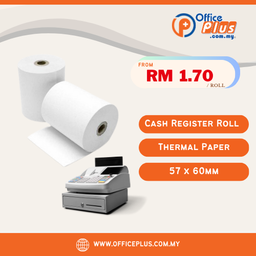 Thermal Receipt Paper Roll 57 x 60mm