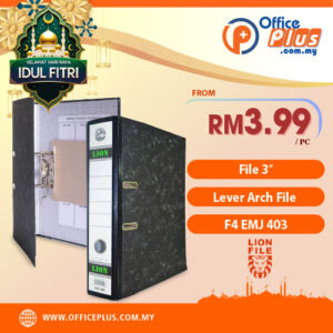 Bulk stock of Lion File 3 inch files ready for delivery to Petaling Jaya Shah Alam and Seremban