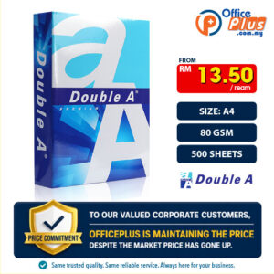 Double A A4 Copier Paper Premium 80gsm (500 Sheets)