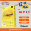IK Yellow A4 Copier Paper 70gsm 450 Sheets ream Bulk A4 Paper Supplier Malaysia
