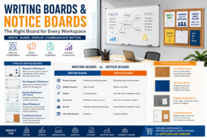 Writing Boards - Notice Boards - A Complete Guide for Malaysian Offices- Schools - Workspaces -Officeplus Malaysia