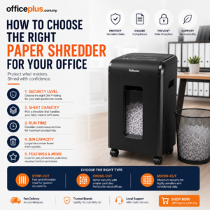 Paper shredder for office - officeplus malaysia